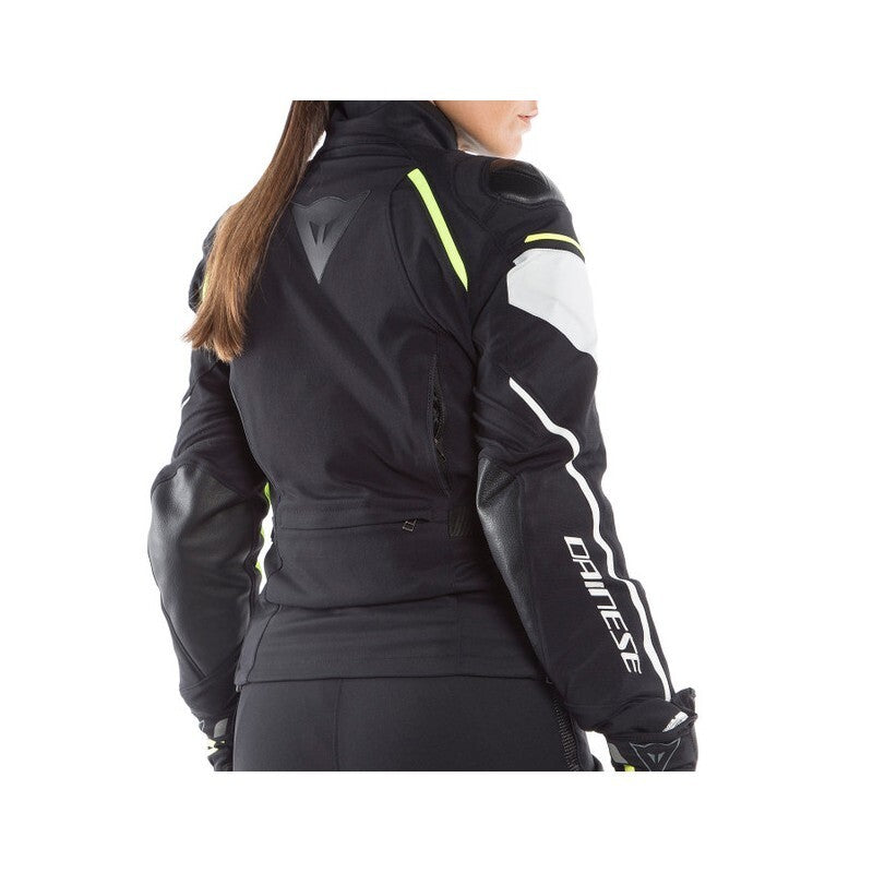 Giacca DAINESE RAIN MASTER LADY D-DRY® (nera-giallo fluo)