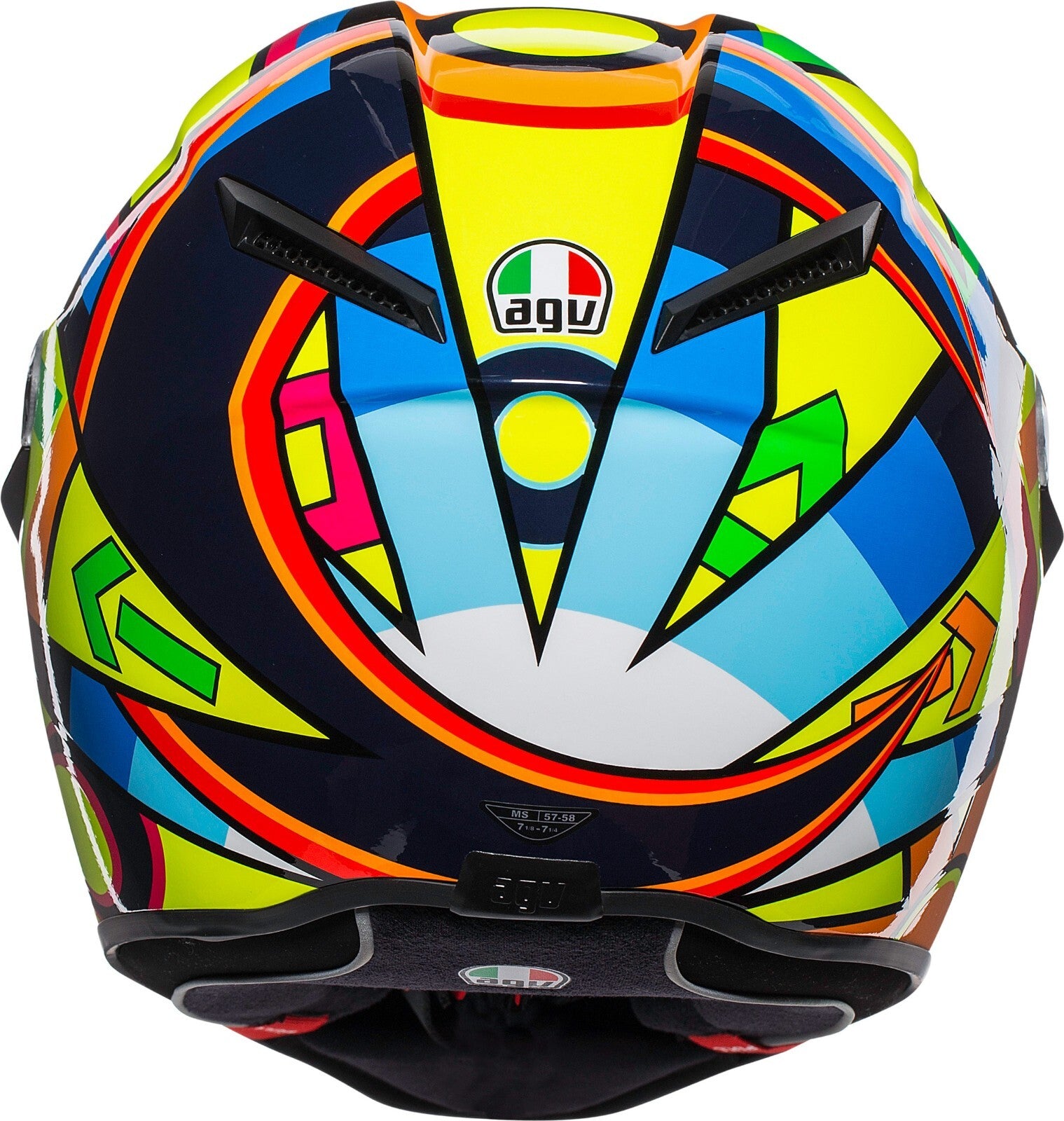 Casco integrale AGV VELOCE S PLK TOP SOLELUNA 2017 (fibra)