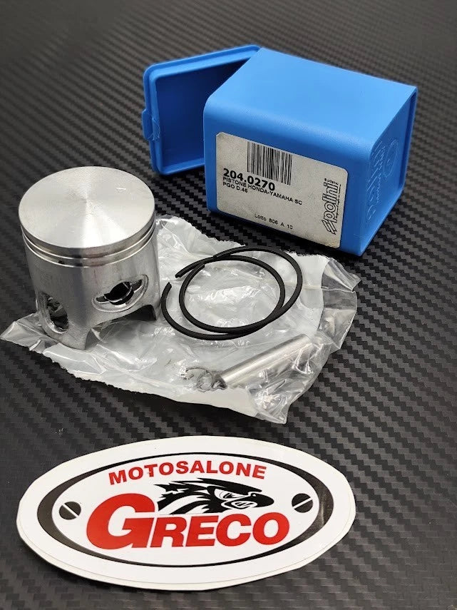 Pistone Polini Ø 46,00mm (70cc) Honda / Yamaha / PGO / Peugeot (Cilindro Ghisa) - Cod. 204.0270
