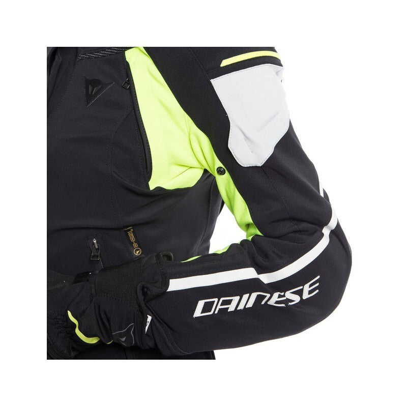 Giacca DAINESE RAIN MASTER LADY D-DRY® (nera-giallo fluo)