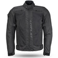 Giubbotto Moto Estivo Traforato Ufo SIRLES Air Nero