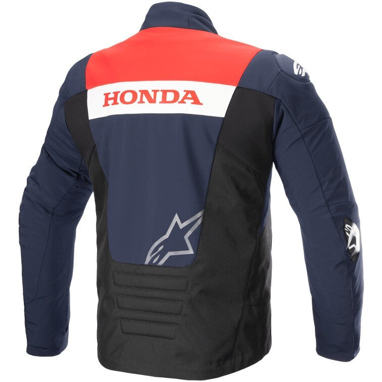Giacca Moto Alpinestars HONDA SMX WP SOFTSHELL BLU-ROSSA