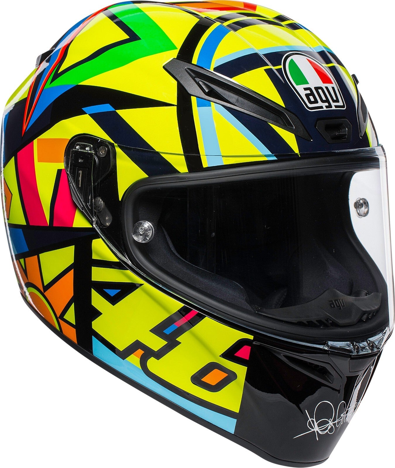 Casco integrale AGV VELOCE S PLK TOP SOLELUNA 2017 (fibra)