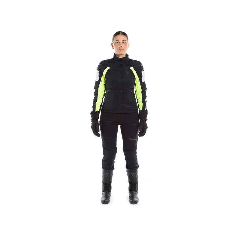 Giacca DAINESE RAIN MASTER LADY D-DRY® (nera-giallo fluo)