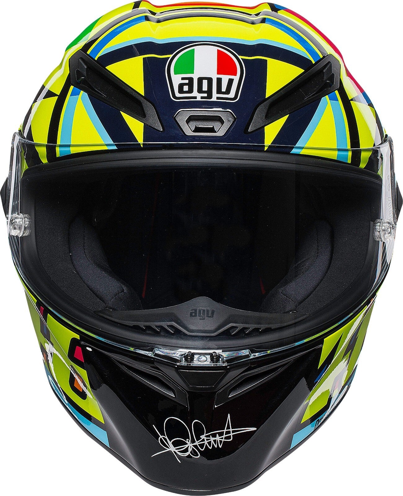 Casco integrale AGV VELOCE S PLK TOP SOLELUNA 2017 (fibra)