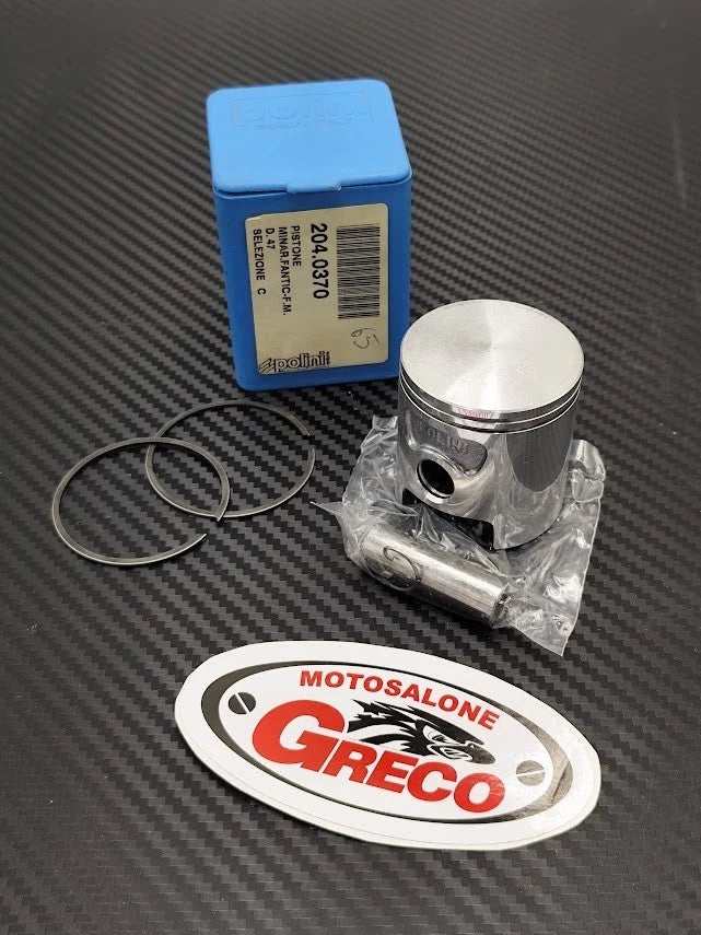 Pistone Polini Ø 47,00mm (Selezione C) Minarelli / Fantic Motor / Franco Morini 70cc - Cod. 204.0370