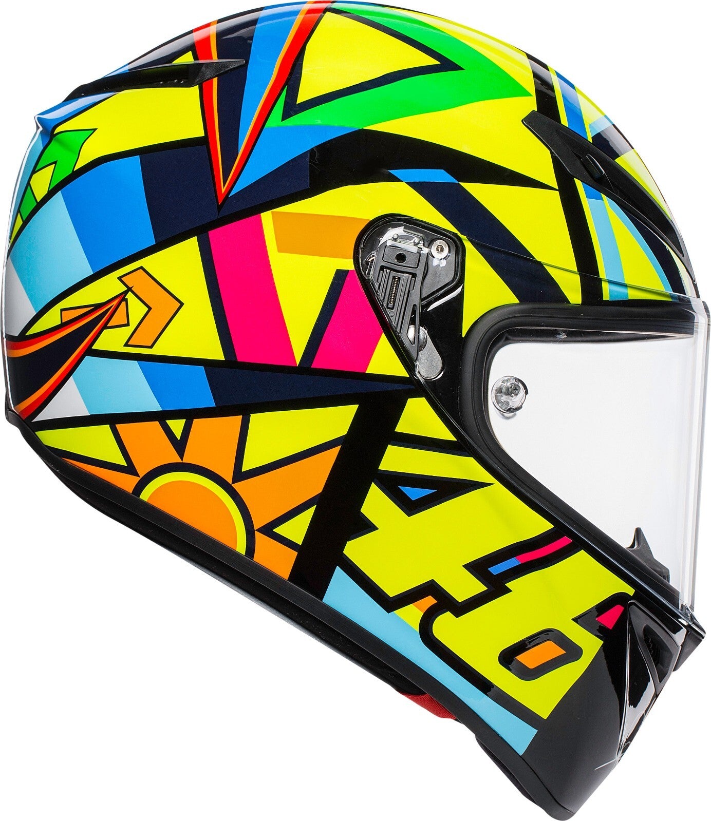 Casco integrale AGV VELOCE S PLK TOP SOLELUNA 2017 (fibra)