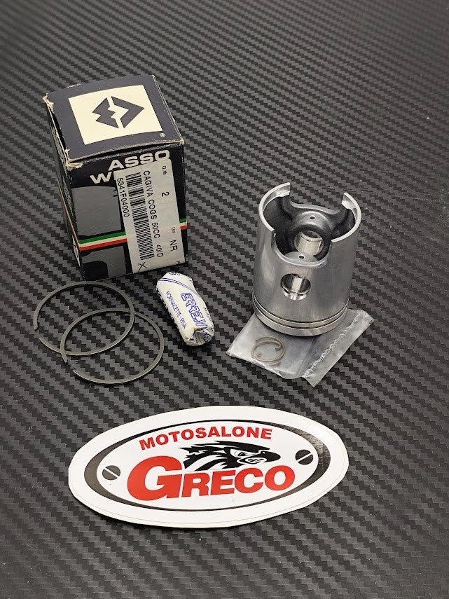 Pistone Asso Werke Ø 40,00mm (Selezione D) Cagiva 50cc 2T Vintage - Cod. 5341F04000