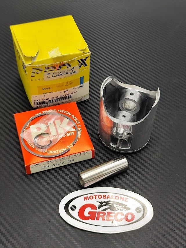 Kit Pistone ProX Ø 66,96mm Suzuki RM 250 (1995-1997) - Fasce RIK - Cod. 01.3310-C