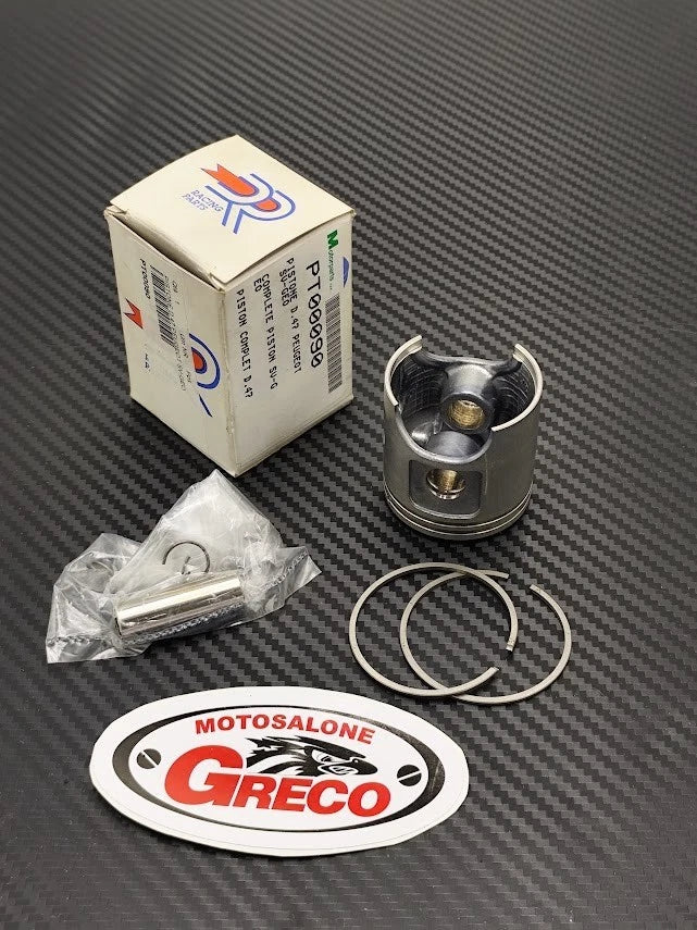 Pistone Ø 47,00mm (70cc) Peugeot SV 50 / Geo / Speedfight 2T - Cod. PT00090