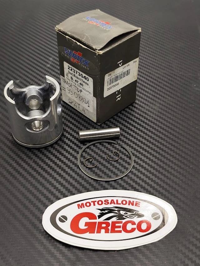 Pistone Vertex Ø 47,00mm Malaguti / Minarelli / Yamaha 70cc Top Performances - Cod. 22373040